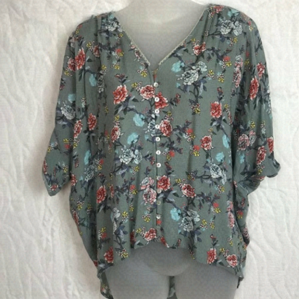 Pink Martini Blouse Size XS